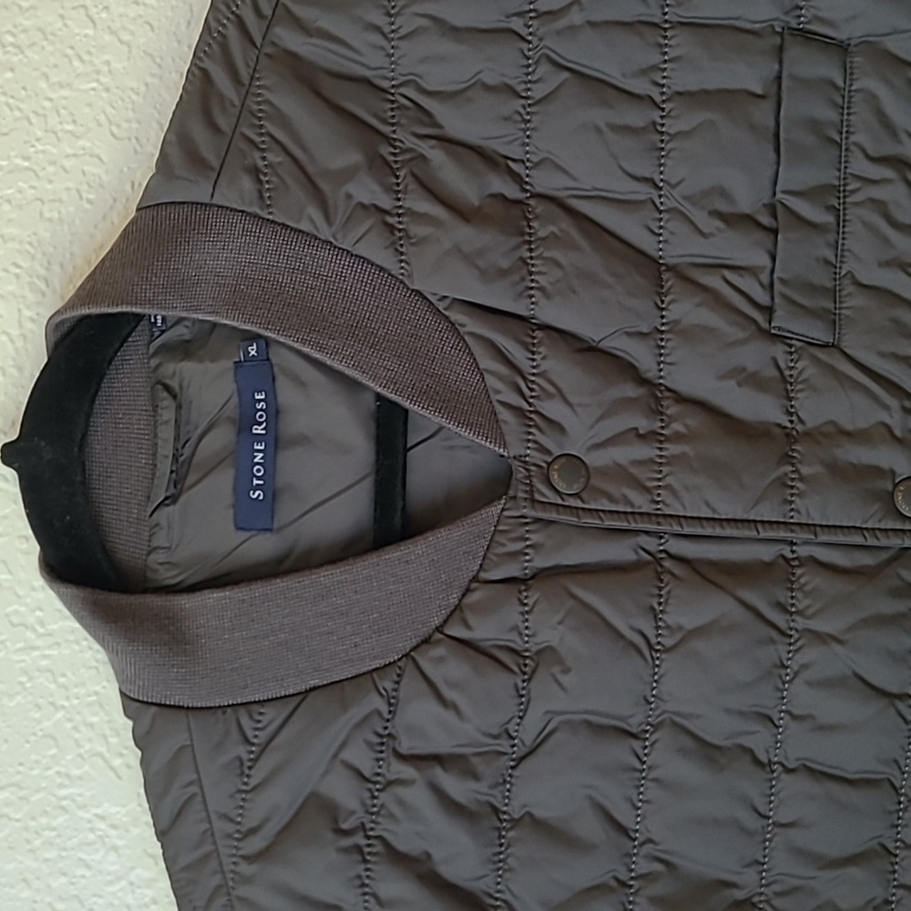 Stone Rose XL Gray vest - Picture 2 of 3
